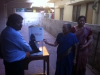 Water purifier donated to old people_3